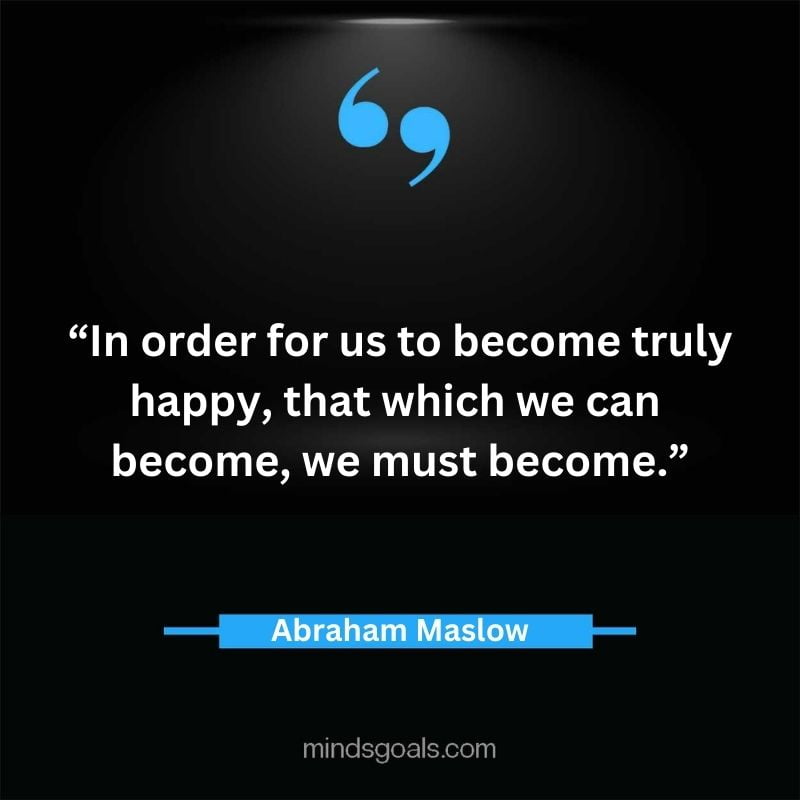 Abraham Maslow 31 - Top 94 Powerful Abraham Maslow Quotes on Human Potential, Growth, Creativity, Hard work(Success)