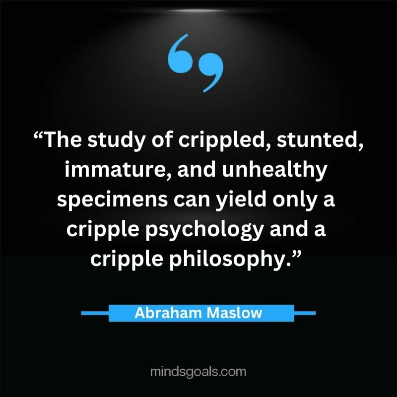 Abraham Maslow 40 - Top 94 Powerful Abraham Maslow Quotes on Human Potential, Growth, Creativity, Hard work(Success)