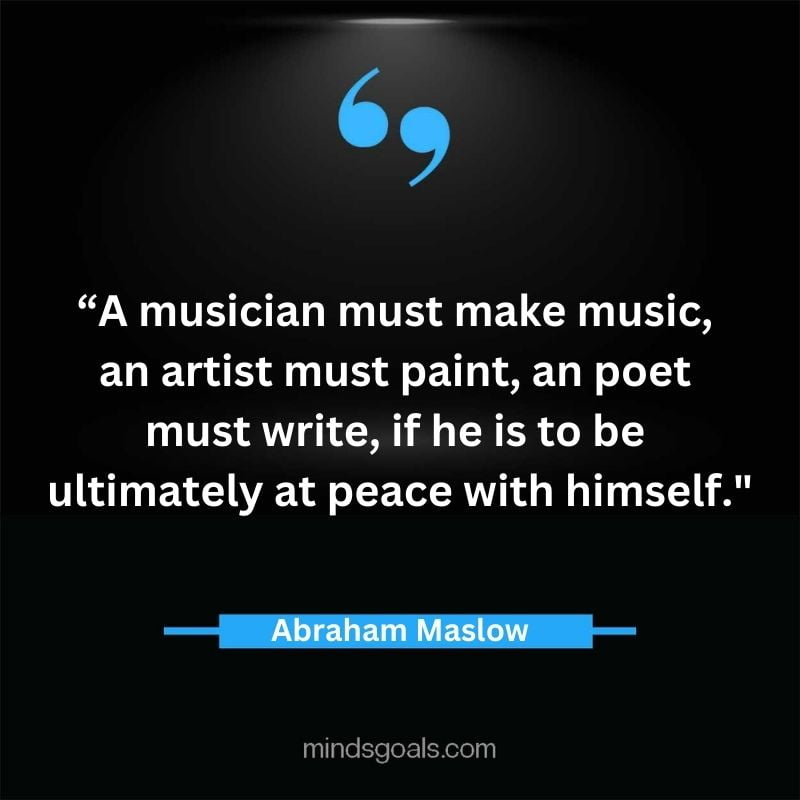 Abraham Maslow 53 - Top 94 Powerful Abraham Maslow Quotes on Human Potential, Growth, Creativity, Hard work(Success)