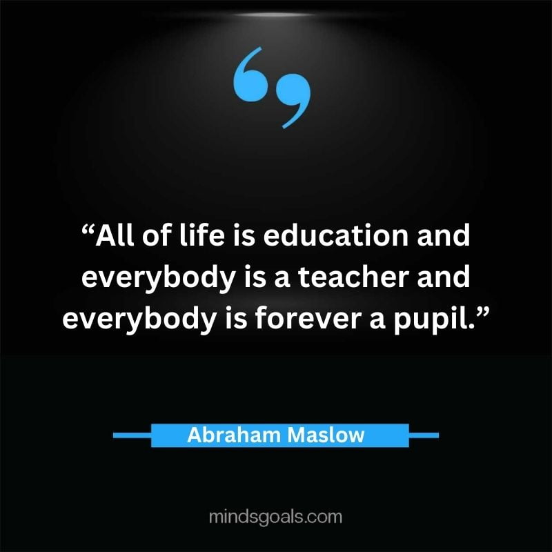 Abraham Maslow 65 - Top 94 Powerful Abraham Maslow Quotes on Human Potential, Growth, Creativity, Hard work(Success)