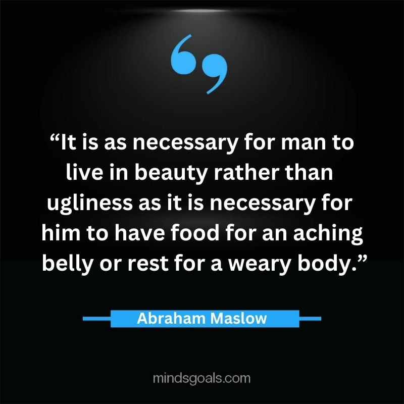 Abraham Maslow 69 - Top 94 Powerful Abraham Maslow Quotes on Human Potential, Growth, Creativity, Hard work(Success)
