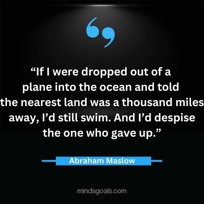 Abraham Maslow 75 - Top 94 Powerful Abraham Maslow Quotes on Human Potential, Growth, Creativity, Hard work(Success)