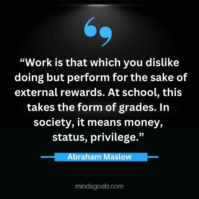 Abraham Maslow 76 - Top 94 Powerful Abraham Maslow Quotes on Human Potential, Growth, Creativity, Hard work(Success)