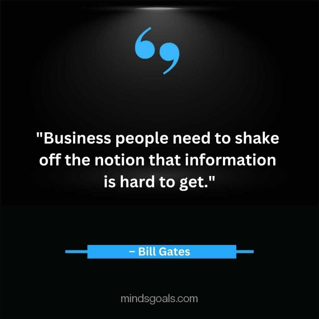 bill gates quotes about business