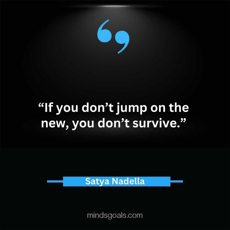 Satya Nadella quotes 65 - Top 112 Inspiring Satya Nadella Quotes on Technology, Innovation, Work, Culture, Leadership & More.
