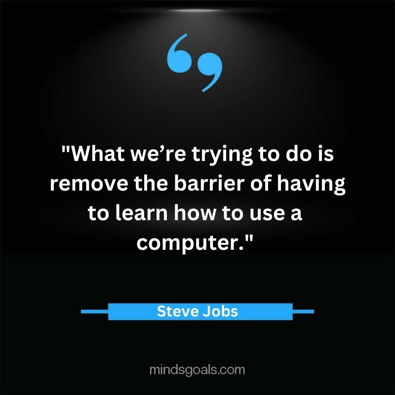 Steve Jobs Quotes 76 - Top 119 Steve Jobs' Quotes On Life, Business, Technology, Hard Work, Design & More