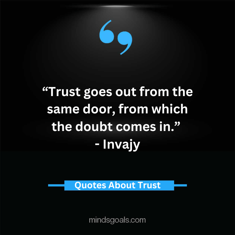Quotes about Trust